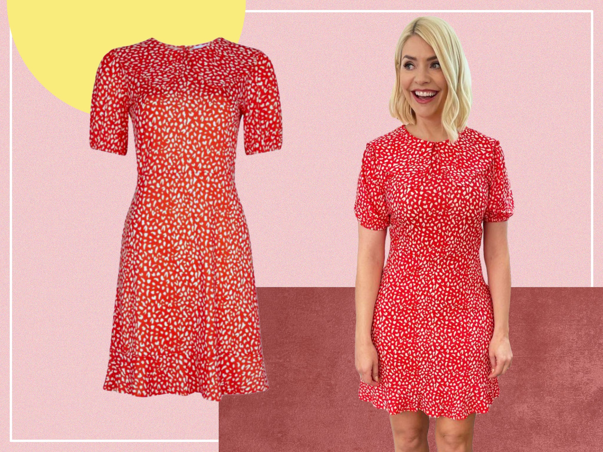 Dresses worn hot sale by holly willoughby